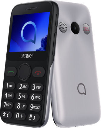 Alcatel 2019G (Griechisches Menü) Metallic Silver