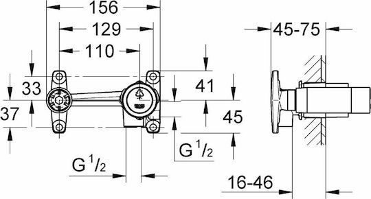 Grohe Μηχανισμός Μπαταρίας 32635000