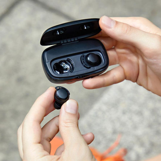 Tribit FlyBuds 3 Bluetooth Handsfree Earphones with Sweat Resistance and Charging Case Black