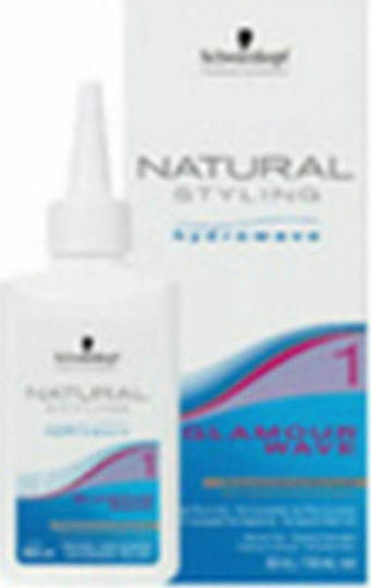 Schwarzkopf Natural Styling Hydrowave Glamour Wave Hair Perm Lotion 80ml No.1