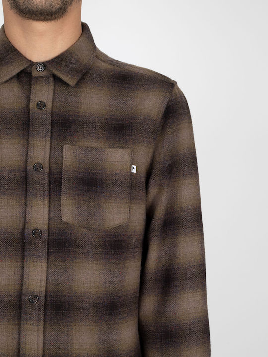 WEMOTO Upton - Shirt [Brown] Μαύρο