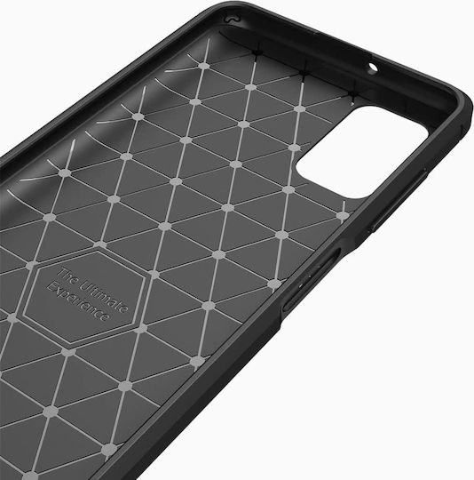 Tech-Protect Back Cover Σιλικόνης Μαύρο (Galaxy A03s)