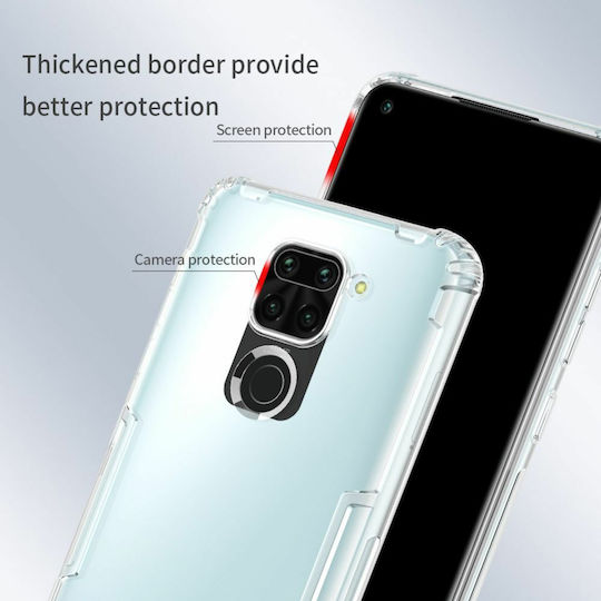 Nillkin Frosted Shield Back Cover Σιλικόνης Διάφανο (Redmi Note 9)