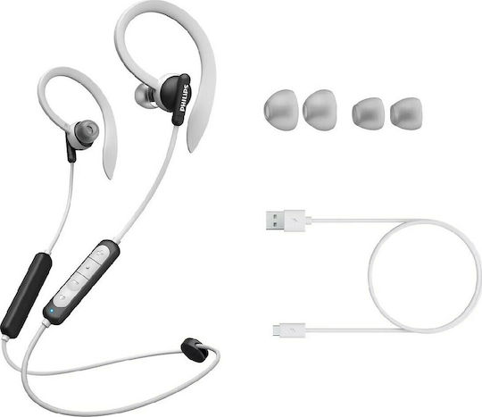 Philips TAA4205 In-ear Bluetooth Handsfree Earphones with Sweat Resistance Black