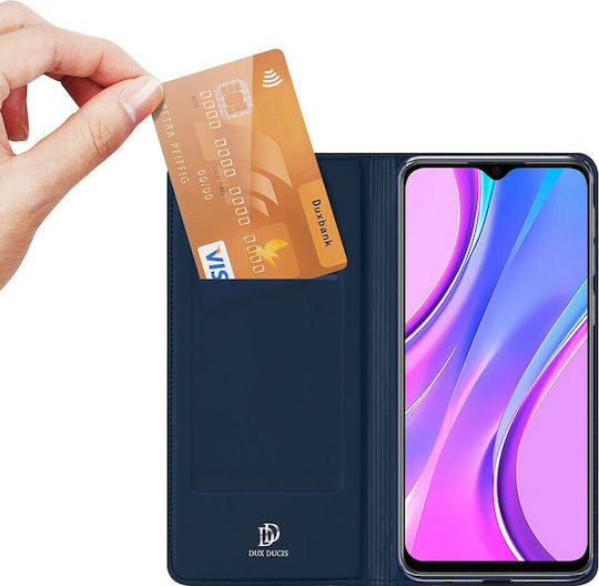 Dux Ducis Skin Pro Book Δερματίνης Μπλε (Redmi 9)