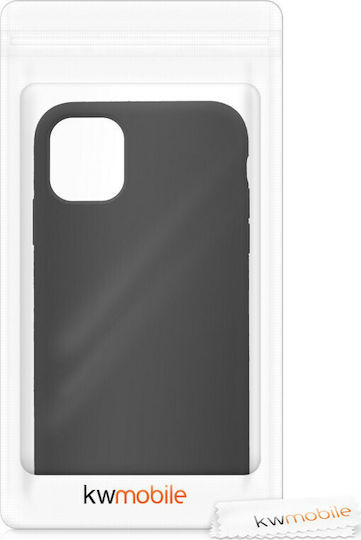 KWmobile Back Cover Silicone Black (iPhone 11) 49724.01