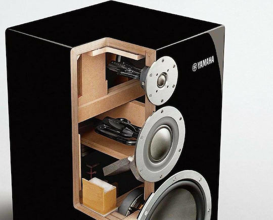 Yamaha NS-5000 Pereche Boxe Hi-Fi Bookself 600W 3 Nr. de șoferi L39.5xA38.1xÎ69cm. Negru
