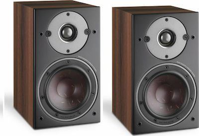 Dali Oberon 1 Pair of Hi-Fi Speakers Bookself 100W 2 No of Drivers W16.2xD23.4xH27.4cm. Walnut