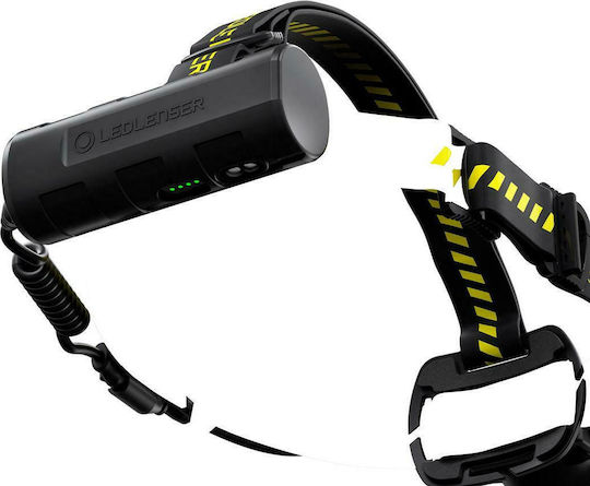 LedLenser Φακός Κεφαλής LED IP67 με Μέγιστη Φωτεινότητα 1000lm H7R Work