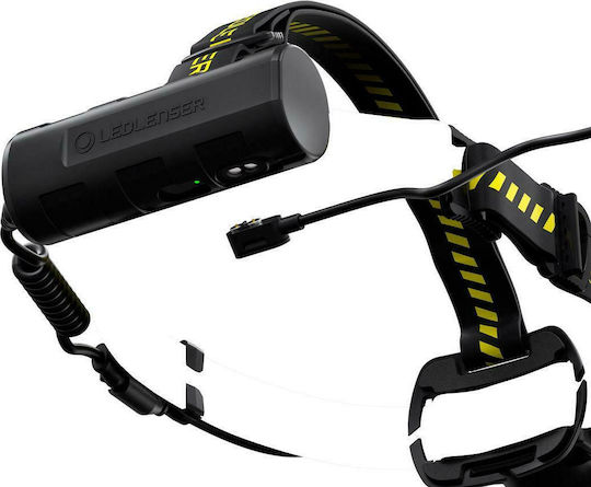 LedLenser Φακός Κεφαλής LED IP67 με Μέγιστη Φωτεινότητα 1000lm H7R Work