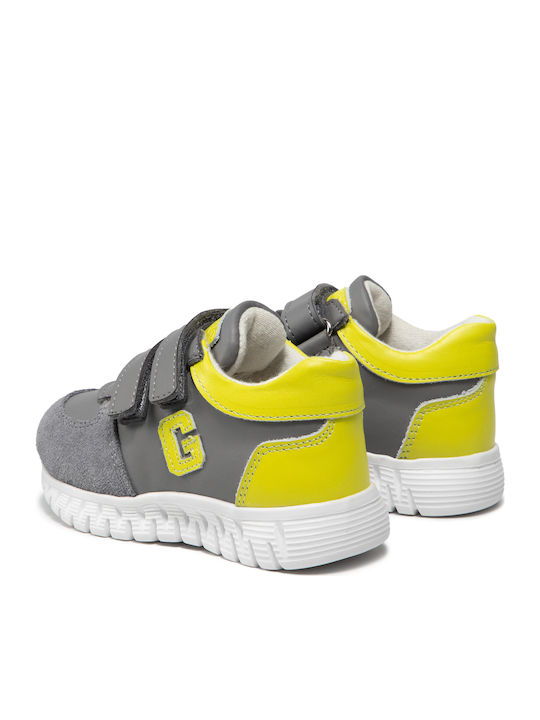 Παιδικά Sneakers με Σκρατς Γκρι