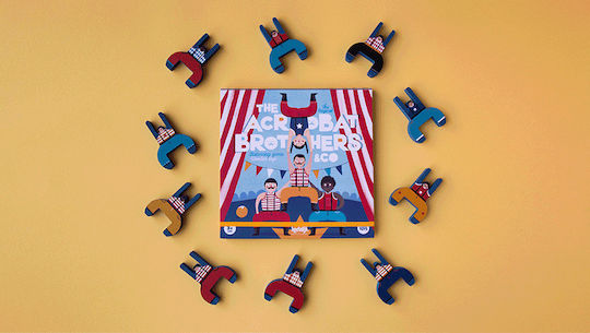 Brettspiel The Acrobat Brothers 3+ Jahre (EN) Londji