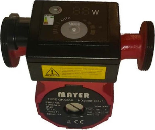 Mayer F 40/8 Κυκλοφορητής Θέρμανσης / Κλιματισμού / Ανακυκλοφορίας 180mm