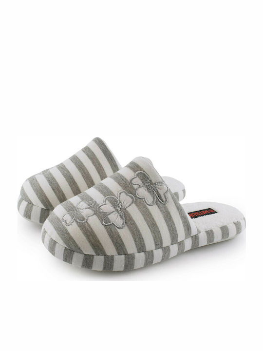 Mitsuko WS03800W Women's Slipper In Gray Colour