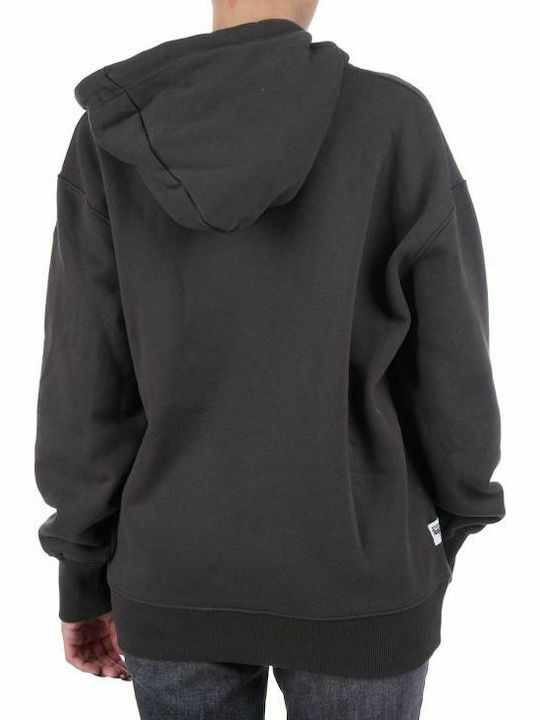 Superdry Women's Long Hooded Sweatshirt Gray