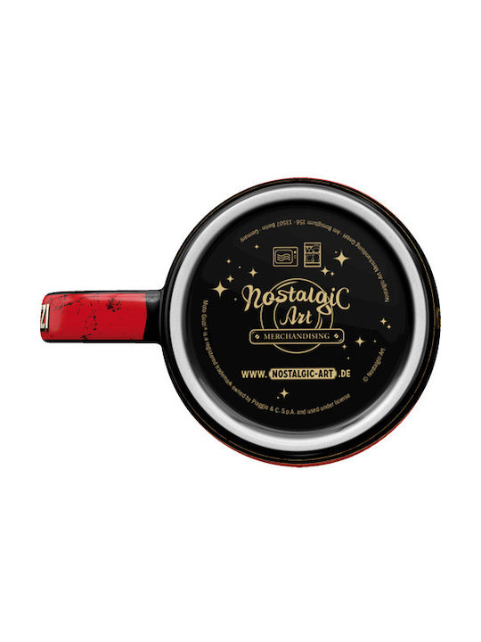 Nostalgic Art Moto Guzzi Keramiktasse in Verschiedene Designs Schwarz (Verschiedene Designs)