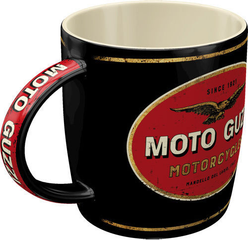 Nostalgic Art Moto Guzzi Ceramic Mug in Various Designs Black (Various Designs)