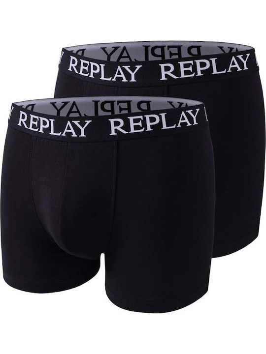 Ανδρικά Μποξεράκια Μαύρα 2Pack