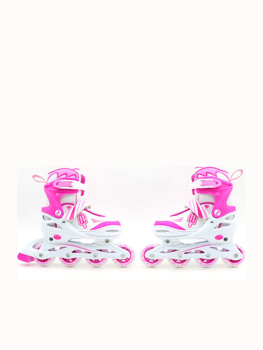 Athlopaidia Kids Adjustable Inline Rollers Multicolour