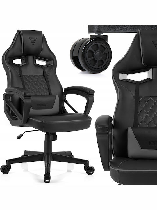 SENSE7 Knight Artificial Leather Gaming Chair Black