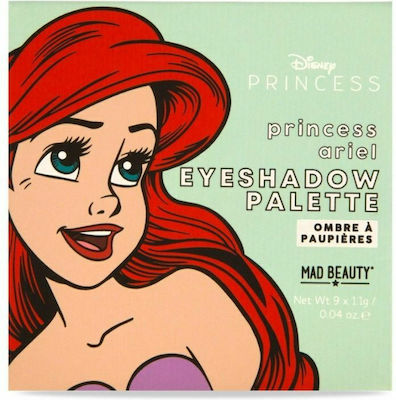 Mad Beauty Disney Mini Eyeshadow Palette Lidschattenpalette in fester Form 1.1gr