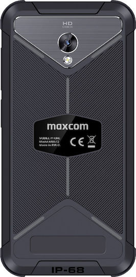 MaxCom MS572 Dual SIM (3/32GB) Ανθεκτικό Smartphone Μαύρο