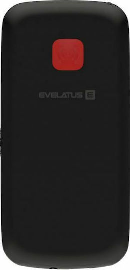 Evelatus Wave Dual SIM Mobile with Large Buttons Black