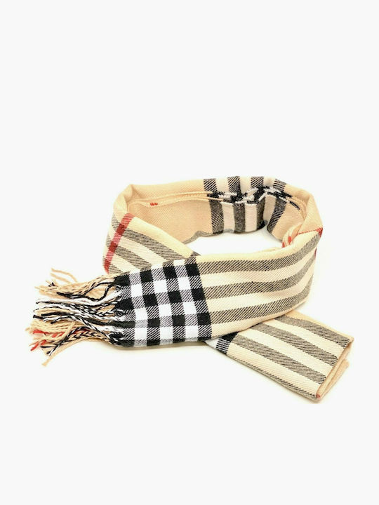 Men's Scarf Beige