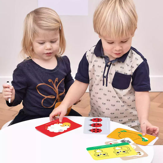Banana Panda Εκπαιδευτικό Παιχνίδι Let's Write & Wipe: Animals pentru 3+ Ani