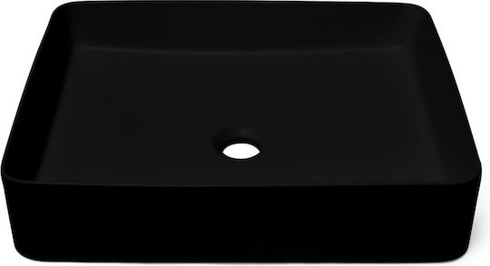 Swiss Aqua Technologies Infinitio Надеждна мивка Керамика 50.5x40x11см Black Matt Swiss Aqua Technologies Infinitio Надеждна мивка Керамика 50.5x40x11см Black Matt