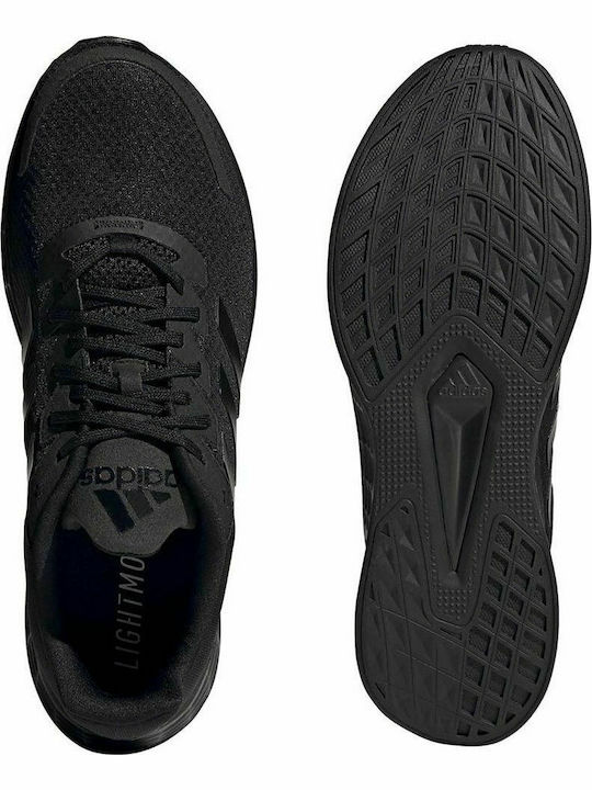 Duramo SL Men's Running Sport Shoes Core Black / Lucid Lime