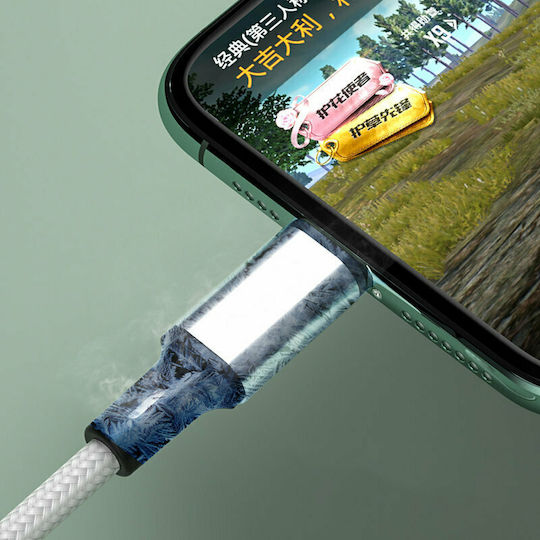 Wozinsky Geflochten USB-A zu Lightning Kabel Weiß 1m (WUC-L1W)