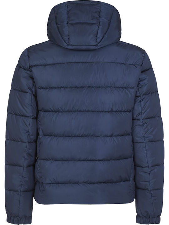 Χειμωνιάτικο Μπουφάν Puffer Navy Μπλε