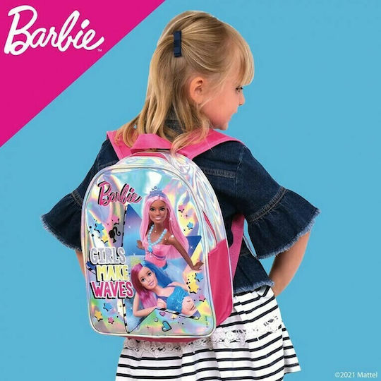Lisciani Giochi Πλαστελίνη - Παιχνίδι Dough Backpack Creative Kit - Barbie για 4+ Ετών, 14τμχ