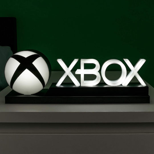 Paladone Lampă decorativă pentru copii Xbox Icons Negru 30x10cm