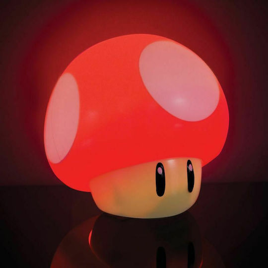 Paladone Kids Decorative Lamp Nintendo Super Mario Mushroom Red 12εκ.