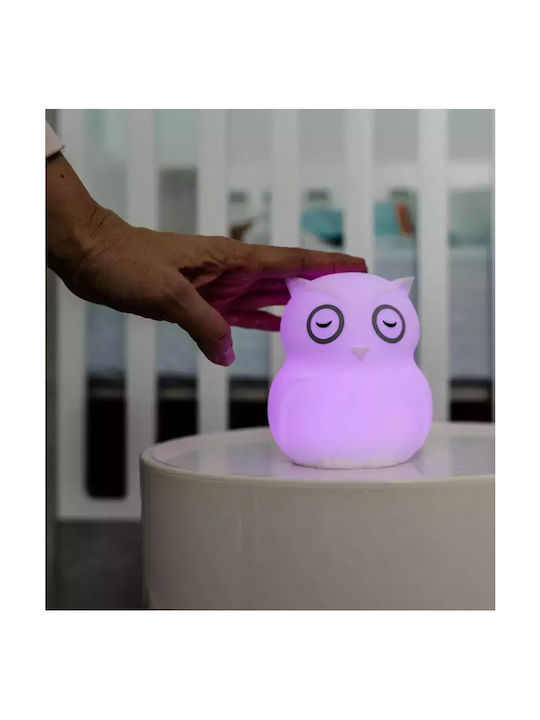 Bbluv Led Kids Decorative Lamp Hibu with Color Changes White 10x8.9x12.2εκ.