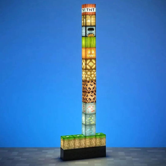 Lumini LED Lampă decorativă pentru copii Minecraft Block Building Multicolor Lumini LED Lampă decorativă pentru copii Minecraft Block Building Multicolor