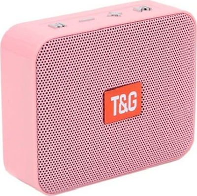 T&G Bluetooth-Lautsprecher 5W mit Batterielaufzeit bis zu 2 Stunden Rosa