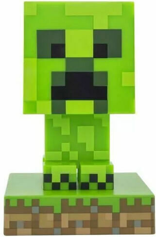 Paladone Lampă decorativă pentru copii Minecraft Creeper Verde 10εκ.