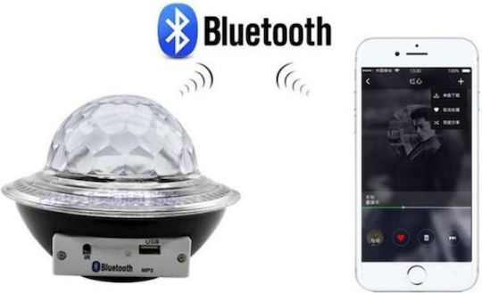 LED Детска Лампа Проектор Ufo с Проекция на Дизайни Многоцветен