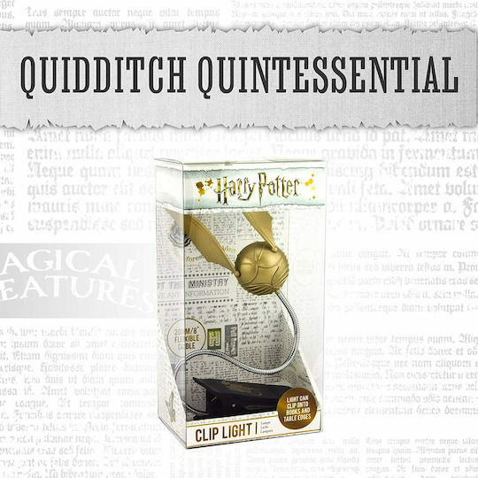 Paladone Led Kids Desk Lamp Harry Potter Golden Snitch Multicolour 4x30cm