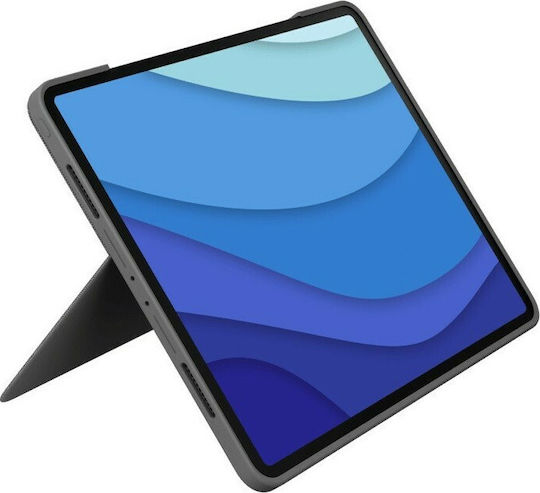 Logitech Combo Touch US Flip Cover with Keyboard in English US Black (iPad Pro 2018 11")