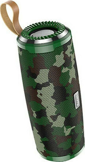 Hoco BS38 Cool Freedom Bluetooth-Lautsprecher 6W mit Radio und Batterielaufzeit bis zu 5 Stunden Camouflage Green