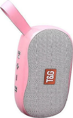 T&G Bluetooth Speaker 5W with Radio and Battery Life up to 6 hours Pink