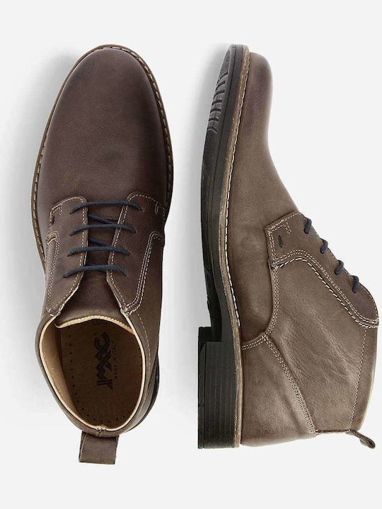 Ghete Chukka Anatomice din Piele Maro