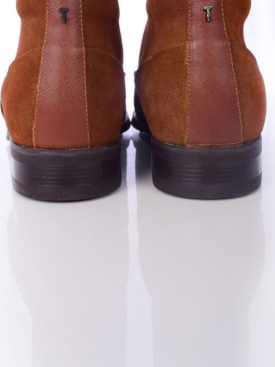 Wildleder Tabac Braun Herrenstiefel