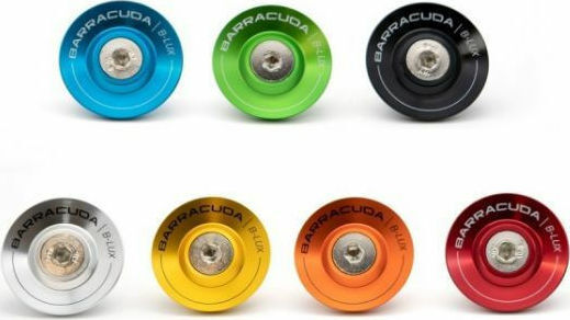 Barracuda B-Lux Decorative Rings for Protective Sliders Decorative Mushroom Sliders Red CP006