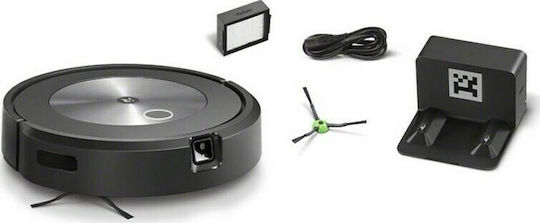 iRobot Roomba j7 Σκούπα Ρομπότ με Οπτική Χαρτογράφηση Μαύρη