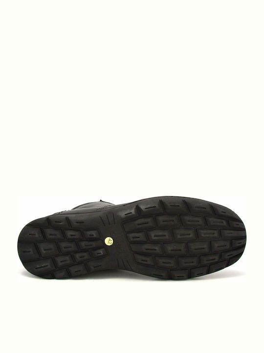 Piele Negru Ghete barbati Anatomic